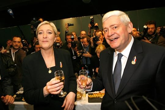 Marine Le Pen and Holocaust revisionist Bruno Gollnisch