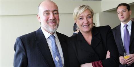 Le Pen scored a meeting with Israeli UN Ambassador Ron Prosor