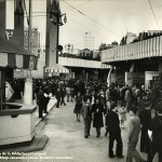 Al fondo, el edificio que hoy ocupa el Ministerio de Salud