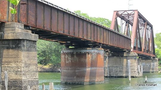 Historic Railroad Bridge On Nature Coast Trail In Old Town Florida