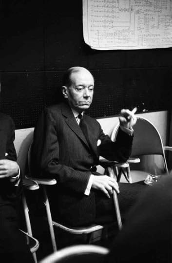 Photo by Don Hunstein. Taken in 1958 during the rehearsals for Alladin, his last show. 