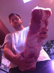The man. The meat.