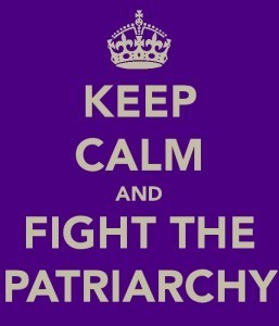 'Keep Calm and Fight the Patriarchy' poster