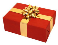 its like a present