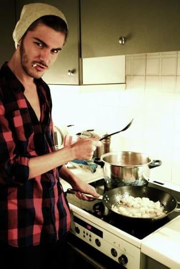 Konstantinos Laios cooking