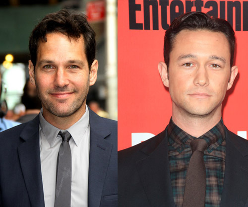 Joseph Gordon-Levitt and Paul Rudd
