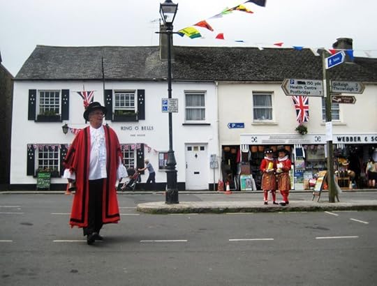 The Town Crier and his two assistants
