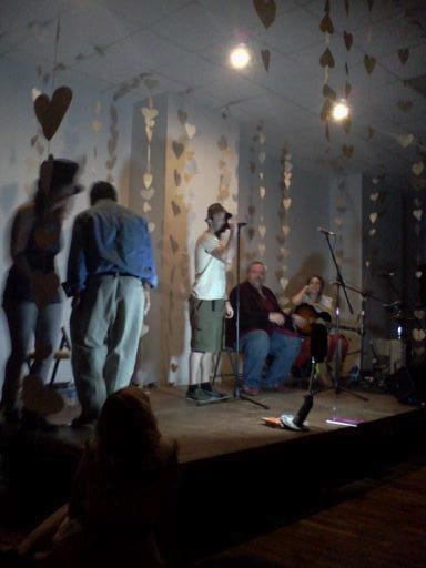 My friend, Neil, got to tell a one-minute story.