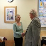 Gladys meeting Colin Lyle