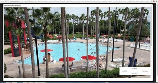 Picture of the view from a room at All-Star Movies