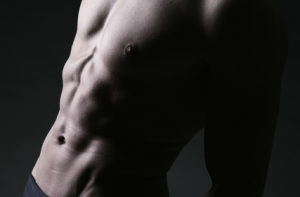 Muscular male torso