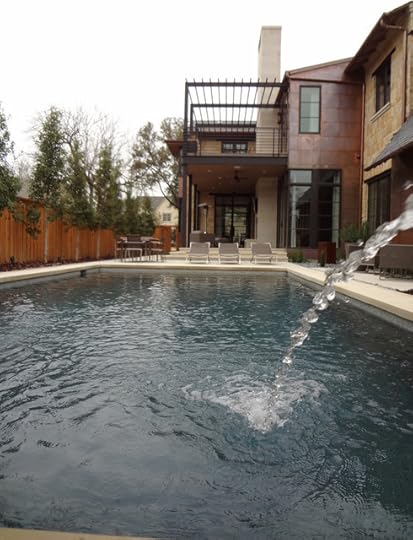 Dallas contemporary pool