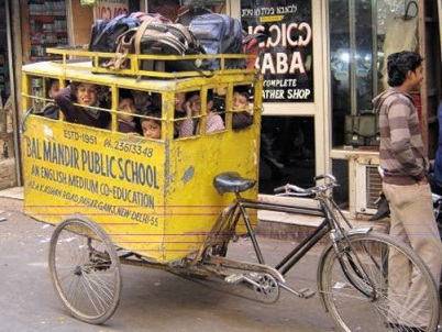 india school bus