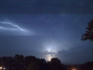 Capturing a little lightning...