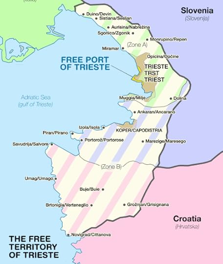 I confini del Territorio Libero di Trieste (1947 - 1954)