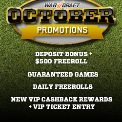 WarDraft October Promos