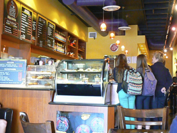 A pleasant, community minded hot spot: Black Cat Coffee House in the Arcadia District. ©2013 ANVidean