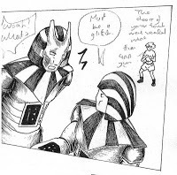 Ancient Egypt Smash comic panel by Chantelle