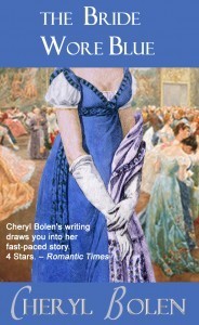 cover image for The Bride Wore Blue
