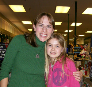 Me and Samantha---what a sweetheart!