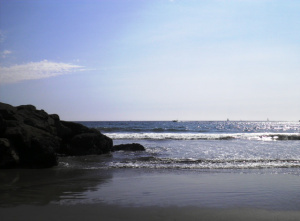 Low tide