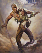 Doc Savage by Boris Vallejo