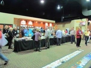 Resource table at Answers for Pastors conference