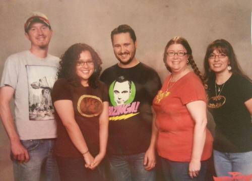 See the McCheesy grins we all have...yup. Nerd dreams come true