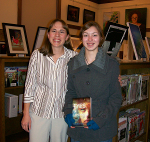 Adria and me at Galena Public Library!