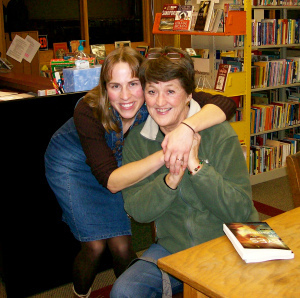 Karen and me at Elizabeth Township Library!