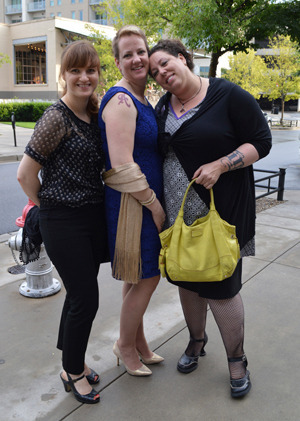 Kris, Sarah, and Isobel