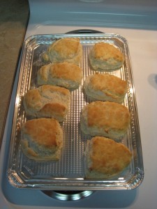 Them there's some good-tastin' biscuits