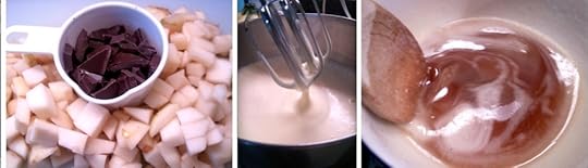 pear cake banner