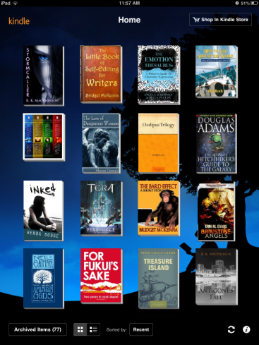 Oooh, up in the top left! It's a bird! It's a plane! It's the long-promised ebook for Stormcaller!