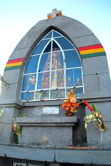 Virgin Mary, Cerro Calvario, Copacabana, Bolivia