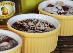 Chocolate-Pear Clafoutis