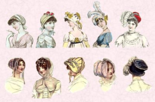 Regency Hats. (Photo: public domain)