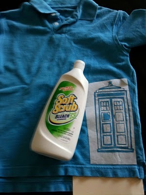 Tardis Bleach Design