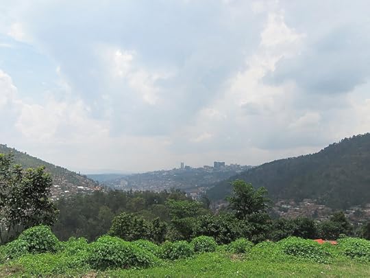 City of Kigali in the Distance