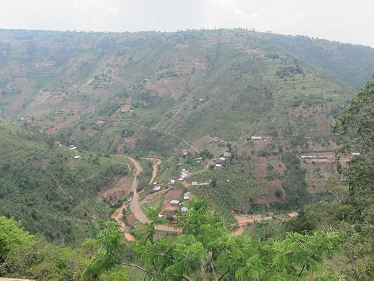 Steep climb, epic look down.