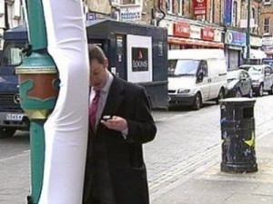 Safety first! Padded pole by UK company 118 118.