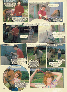 Horsing Around photo story from Jackie annual '84, starring Alan Cumming 3