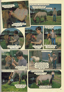 Horsing Around photo story from Jackie annual '84, starring Alan Cumming 4