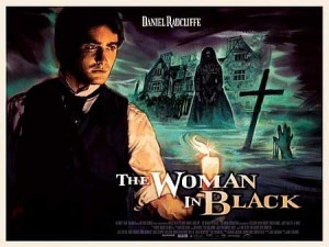 One of the posters for "The Woman in Black". If this doesn't look like a 1950's Hammer movie poster, I don't know what does.