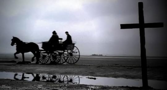 A very Hammer-like scene from The Woman in Black. It's almost as if Christoper Lee is about to jump out and bite somebody.