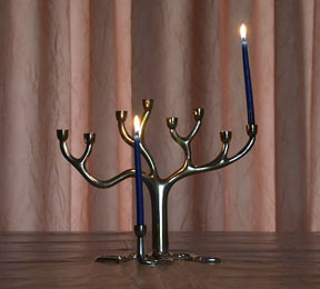 Menorah night 1