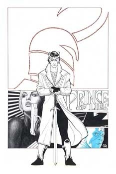Frank Cho LOKI: AGENT OF ASGARD cover line art