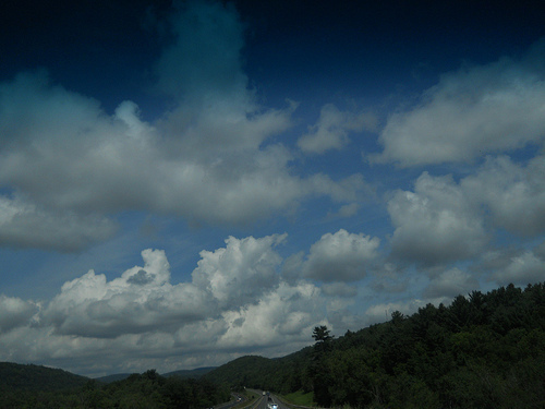 highway sky
