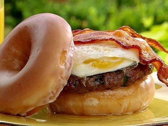 Krispy kreme burger