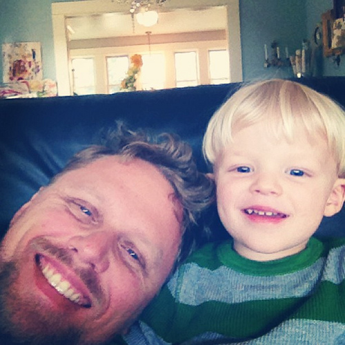 Papa John is rocking the full time stay at home dad gig. #trueelioorlando